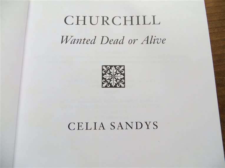 Churchill Wanted Dead or Alive - Boer War - Celia Sandys