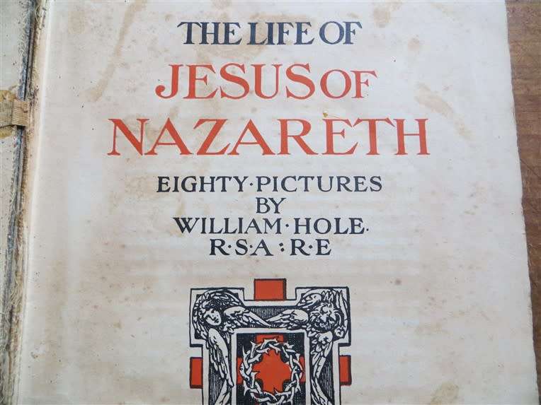 1912 Life of Jesus of Nazareth portrayed 80 pictures / by  W.Cole - Great Illustrations / Pictures