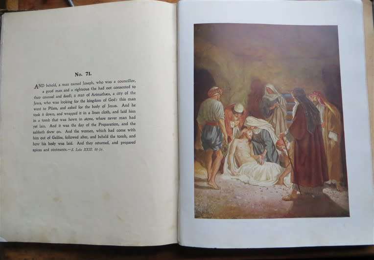 1912 Life of Jesus of Nazareth portrayed 80 pictures / by  W.Cole - Great Illustrations / Pictures