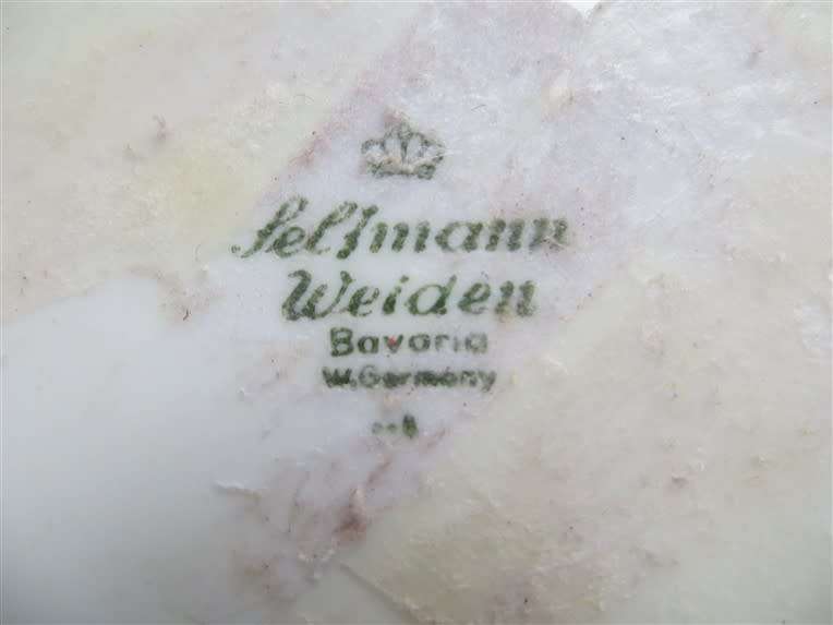 Vintage, Seltmann Weiden Bavaria W. Germany Decorative 19.5cm Plate