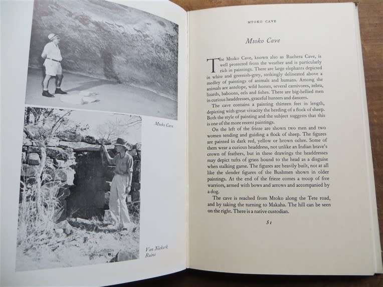 1953 - The Monuments of Southern Rhodesia - R.J Fothergill - Good Condition