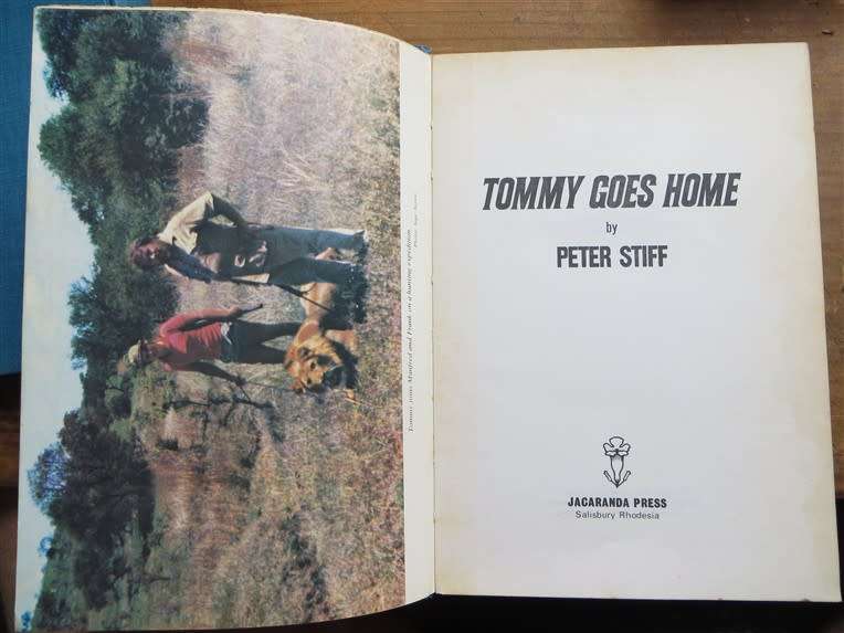 Tommy Goes Home - Peter Stiff - Rhodesiana (Militaria Author)