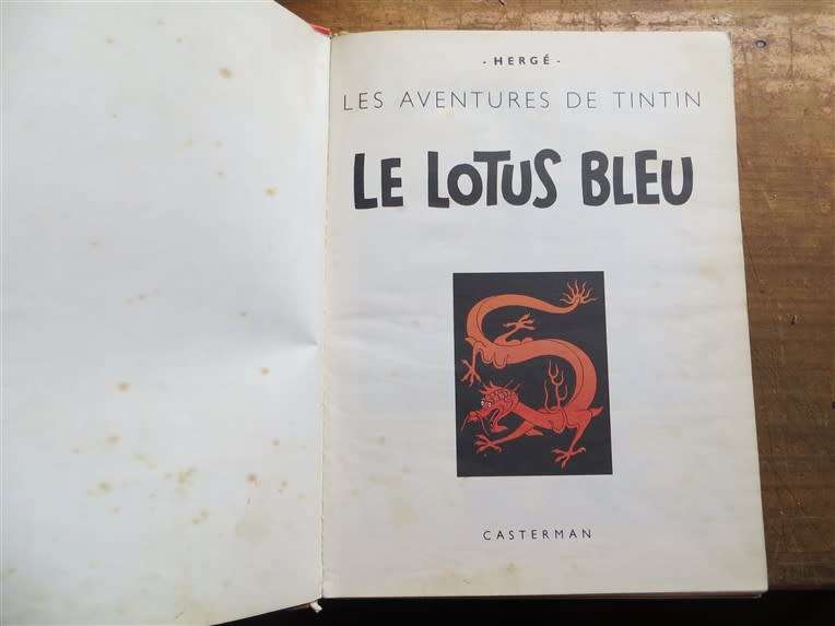 The Adventures of Tintin - French - Vintage Hardcover