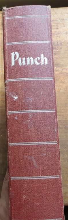 Hardcover Bound Collection of Punch Magazines