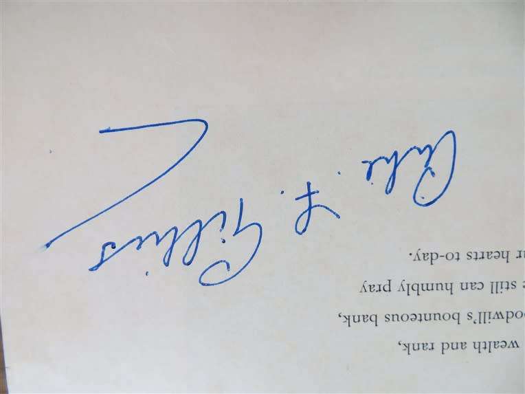 1959 Joyful Errand - C.S Stokes - Signed by A.F Gillies (Book dedicated to Gillies)