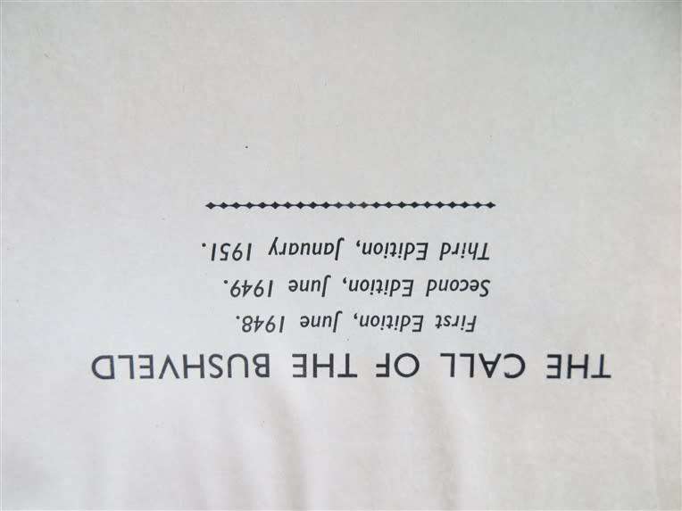 1951 Call of the Bushveld - A.C White