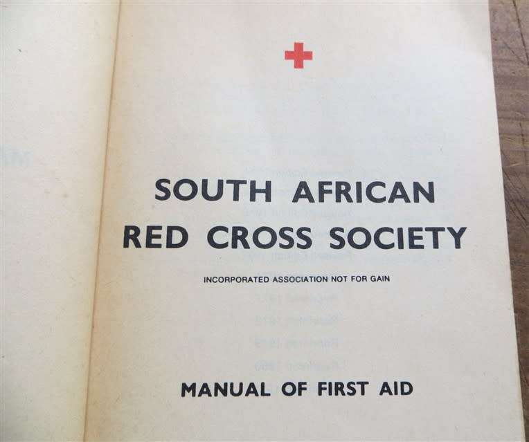 South Africa Red Cross Society First Aid Manual