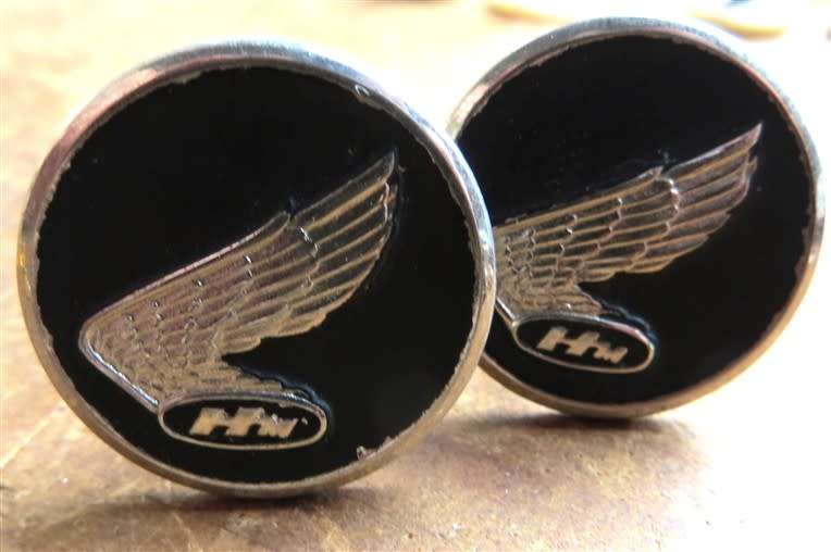 Honda Motorcycles pair of cufflinks