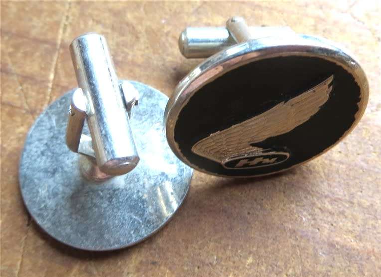 Honda Motorcycles pair of cufflinks