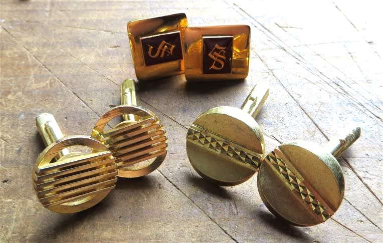 3 x  Cufflinks pairs - 1 Bid for all