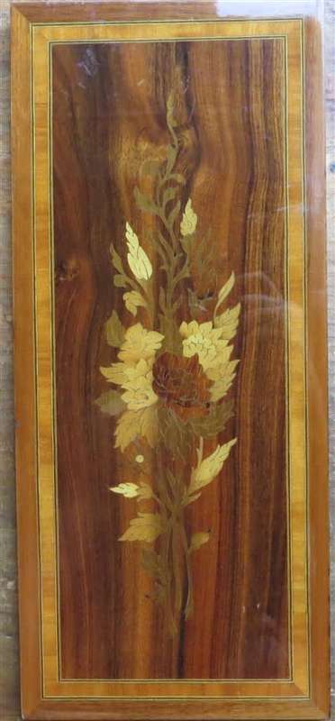 Vintage / Antique Wood Inlay Artwork - Amazing finish and detail