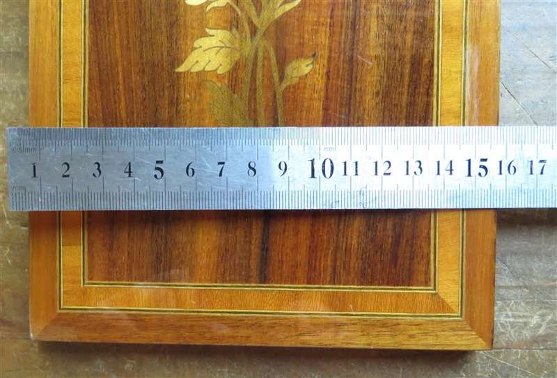 Vintage / Antique Wood Inlay Artwork - Amazing finish and detail