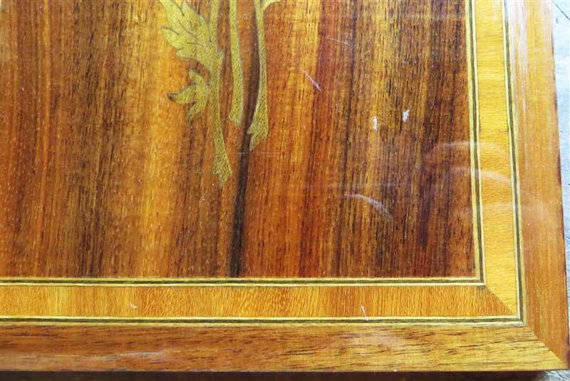 Vintage / Antique Wood Inlay Artwork - Amazing finish and detail