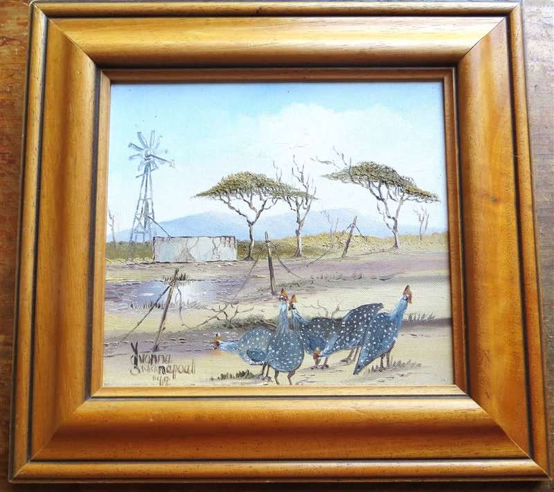 Beautiful Original SA Landscape Painting - Yvonne Swanepoel