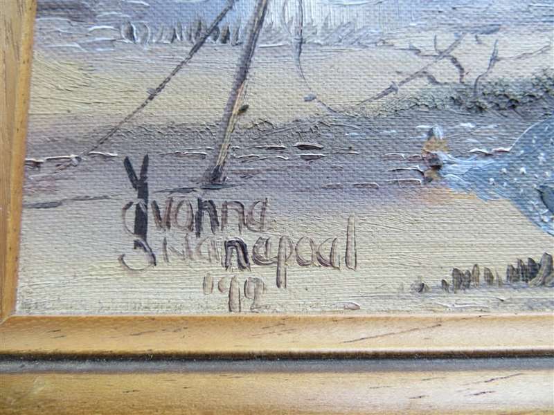 Beautiful Original SA Landscape Painting - Yvonne Swanepoel