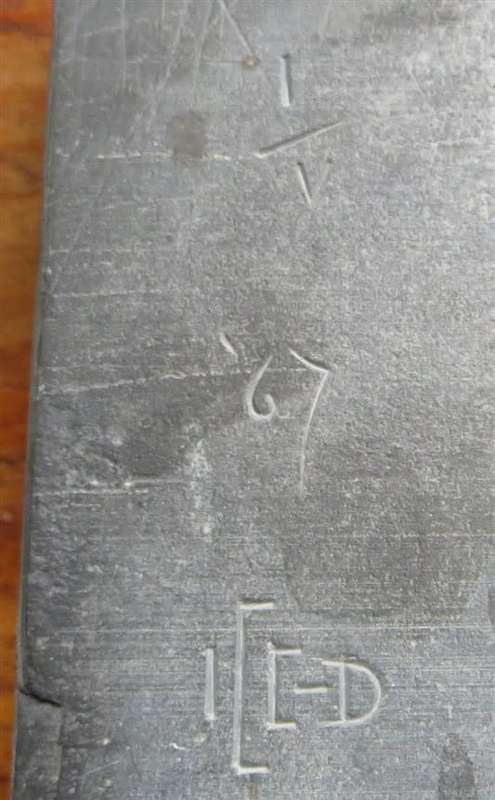 Large Relief Sculpture Set - 5 x Large Black Stone Numbered & Signed - 150mm x 460mm each Stone