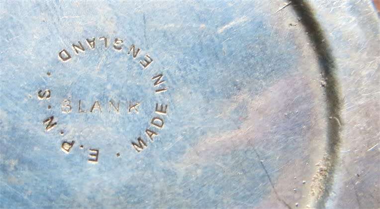 Vintage BLANK E.P.N.S Holder-Made in England