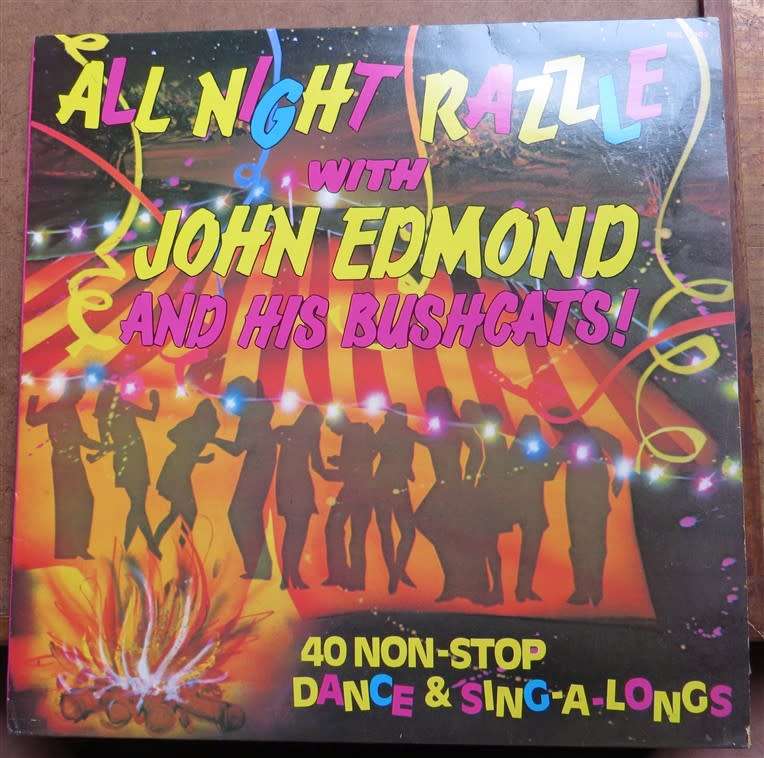 John Edmond and his Bushcats - All Night Razzle Vintage Vinyl LP - VG