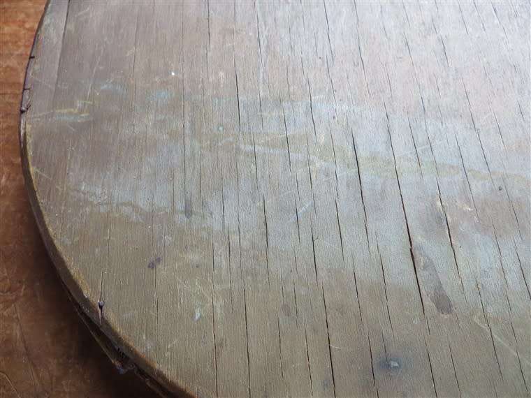 Antique Ornate frame Round bevelled mirror -270mm Diameter frame
