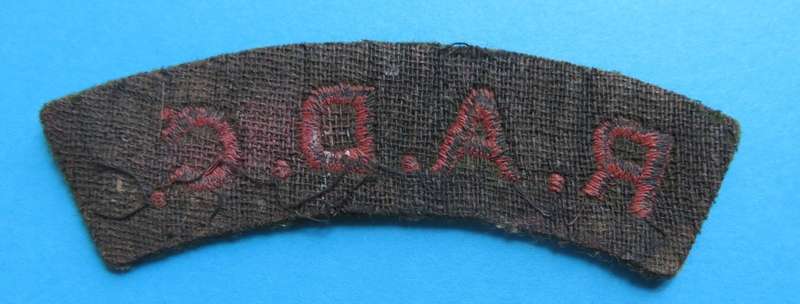 Royal Army Dental Corps Embroidered Shoulder Title **SCARCE**