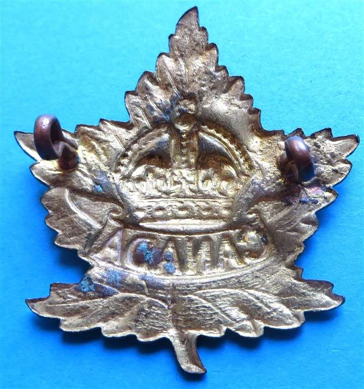 Canadian Expeditionary Force WW1 Cap Badge Scarce item