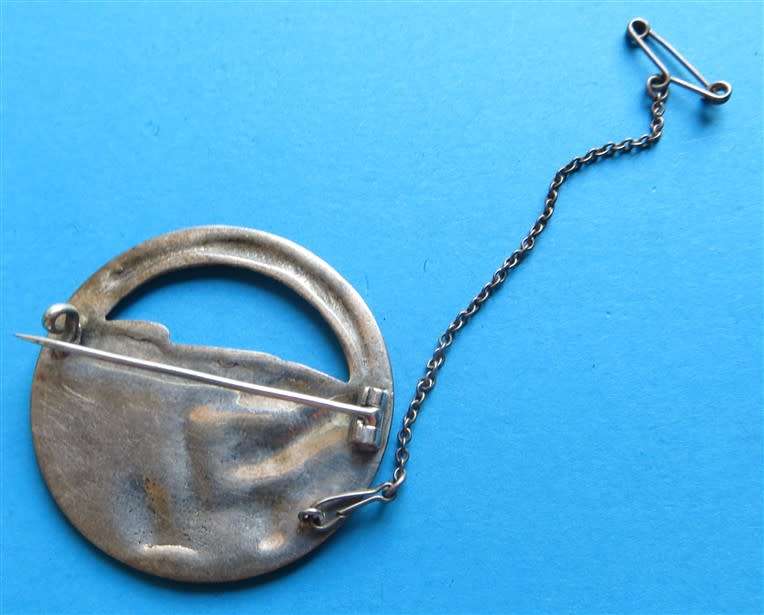 SCARCE - French Maginot Line Lapel Badge