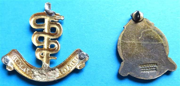Vintage SA Red Cross Society Metal Enamelled Badge
