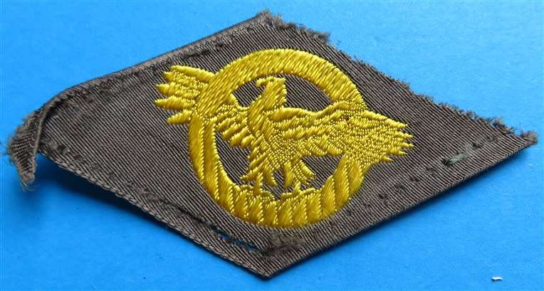 WW2 US Honorable Discharge insignia patch - Ruptured Duck