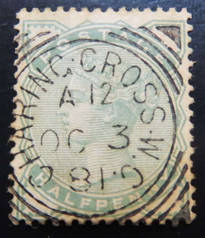 GB Half Penny Used High Value