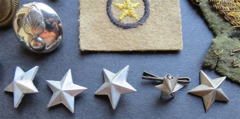 5 Pointed Star Military Lot - 1 Bid