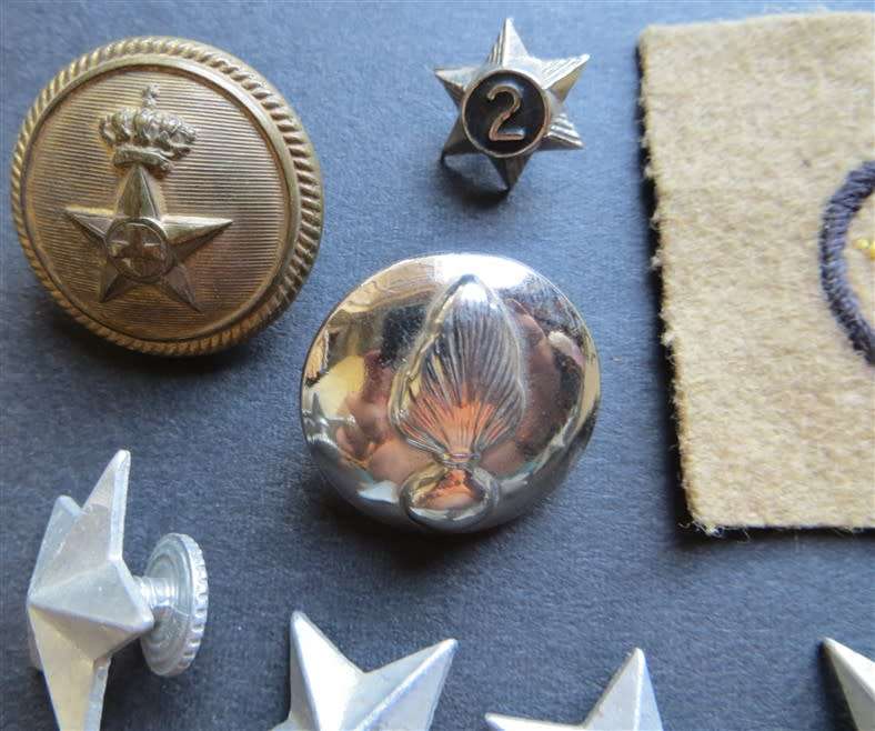 5 Pointed Star Military Lot - 1 Bid