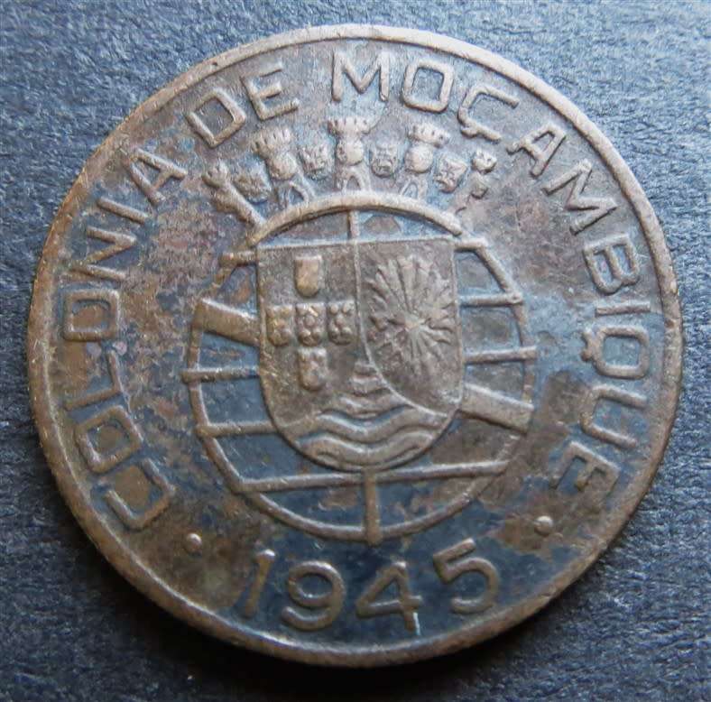 1945 Mozambique 1 Escudo