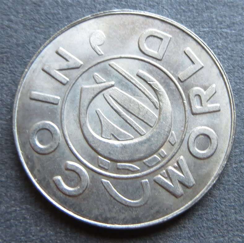 1998 Leopard SA Mint Coin World Token