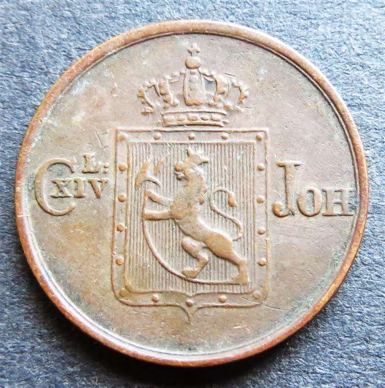 1840 Norway 1/2 Skilling