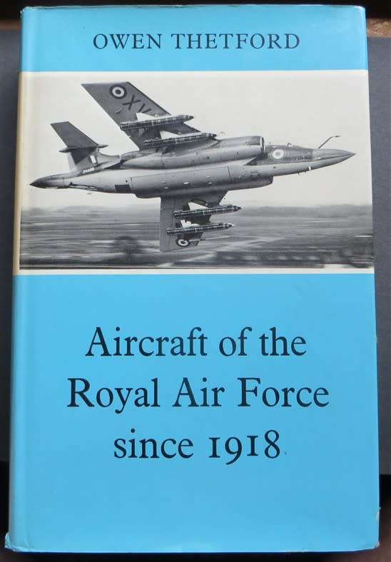 Aircraft of the Royal Airforce since 1918 - Owen Thetford