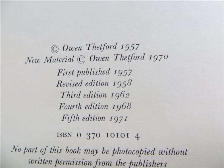 Aircraft of the Royal Airforce since 1918 - Owen Thetford