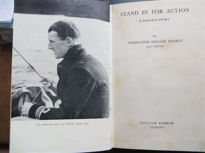 Stand By for Action - Commander William Donald 1st Edition