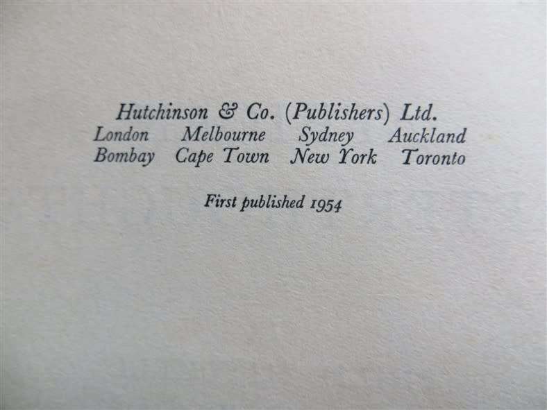 1954 African Afterthoughts - Sir Philip Mitchell 1st Edition