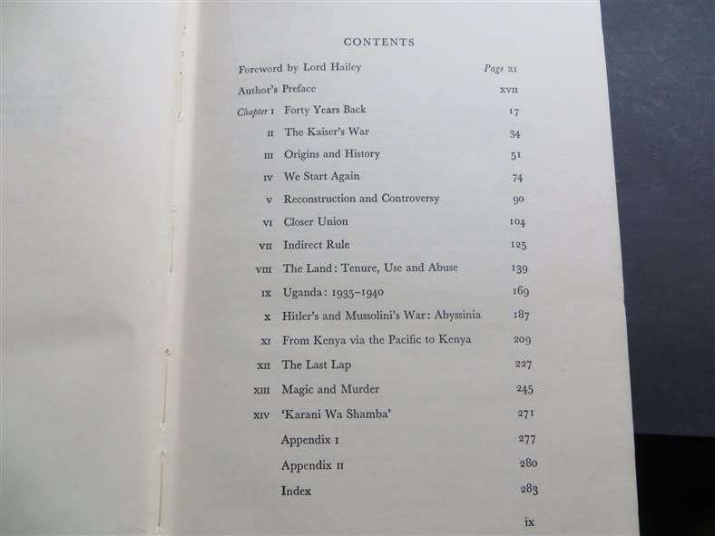1954 African Afterthoughts - Sir Philip Mitchell 1st Edition