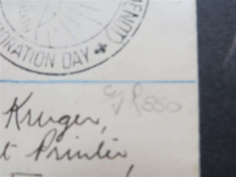 1939 Huguenots Set on Cover - Union SA