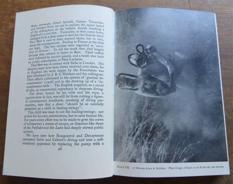 1953 1st English Ed - The Undersea Adventure - Phillipe Diole