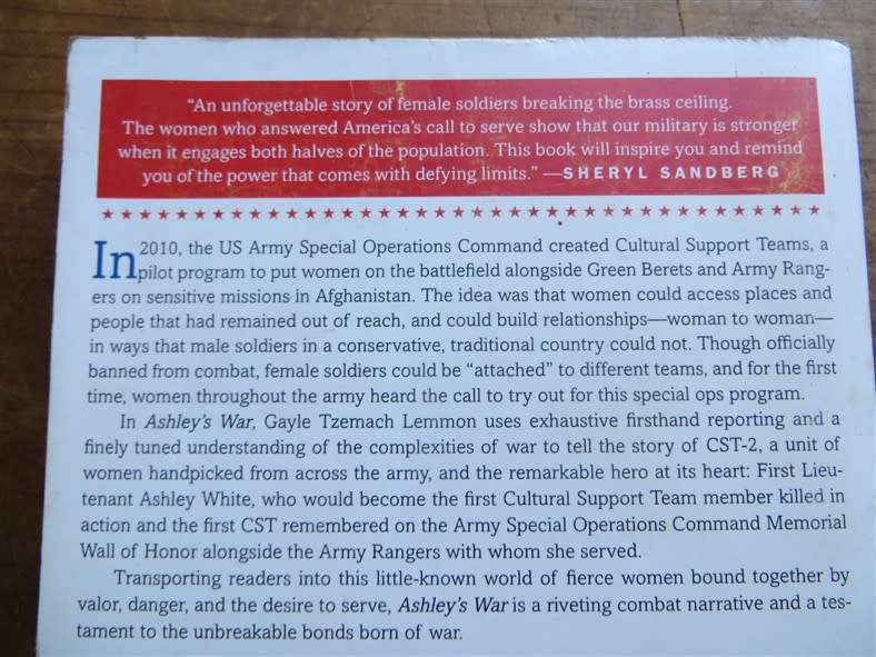 Ashley`s War - Team of Women Special Ops - Gayle Tzemach Lemmon