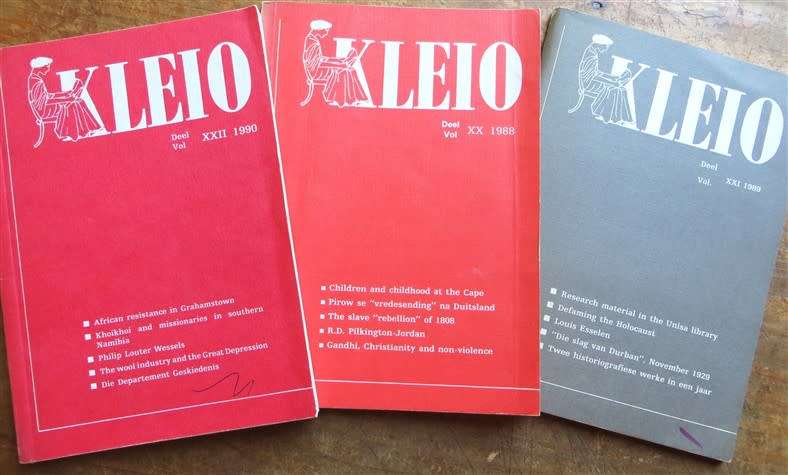 Kleio Booklets / Magazines - African / Militaria writings / Articles
