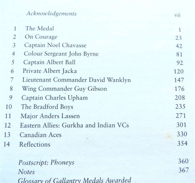 Signed Copy Supreme Courage - 150 years of the Victorian Cross - Gen.Sir P de la Billiere
