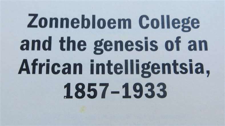 Zonnebloem College - J.Hodgson & T.Edlmann - signed by author
