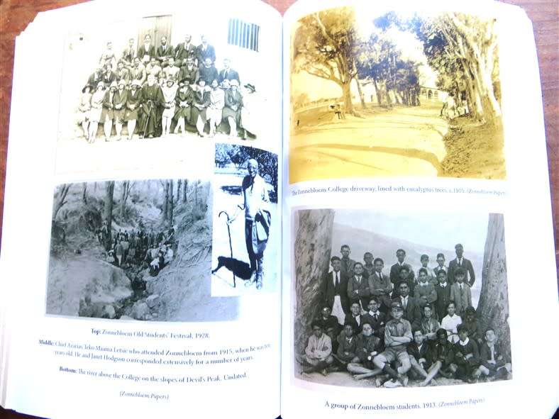 Zonnebloem College - J.Hodgson & T.Edlmann - signed by author