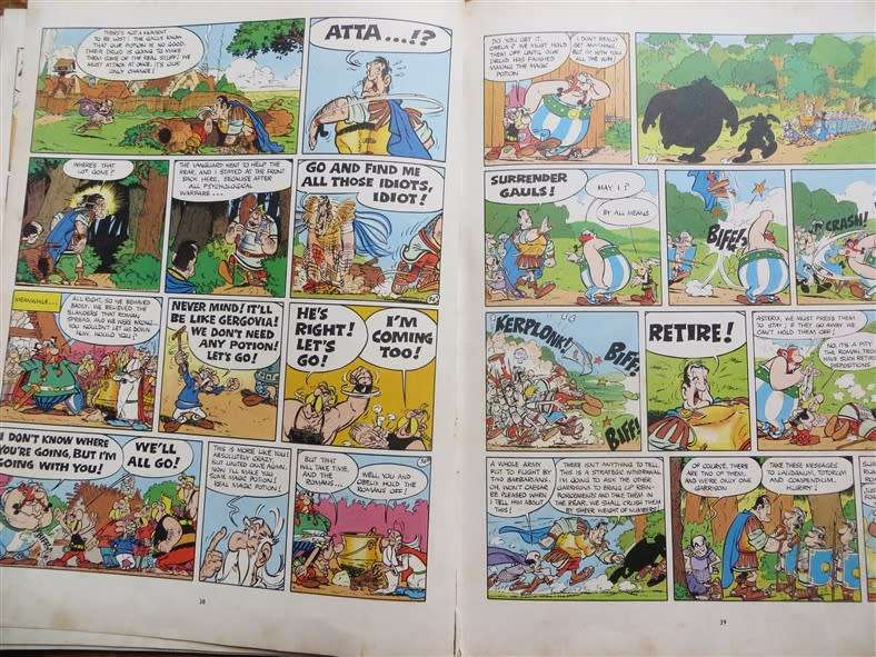 Asterix & the Roman Agent - Goscinny & Uderzo - 1979