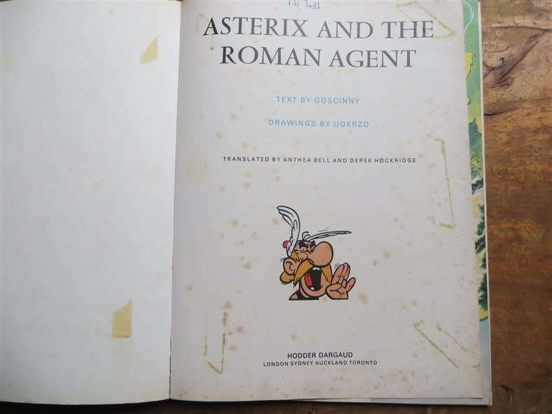 Asterix & the Roman Agent - Goscinny & Uderzo - 1979