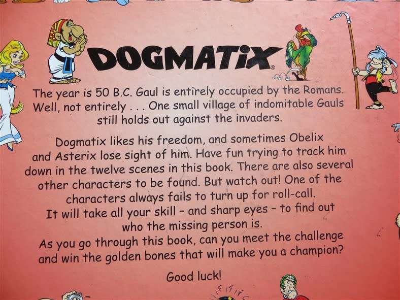 Asterix & Obelix - Where is Dogmatix Challenge Book