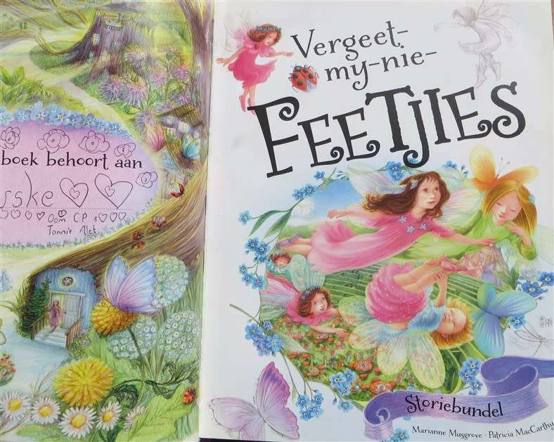 Large Hardcover - Feetjies - Vergeet My Nie